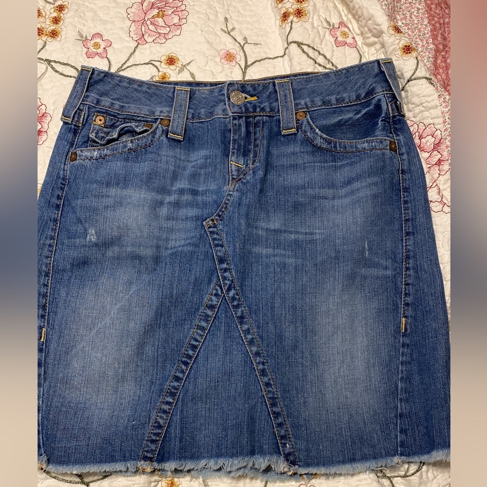 True Religion Denim Skirt Abby